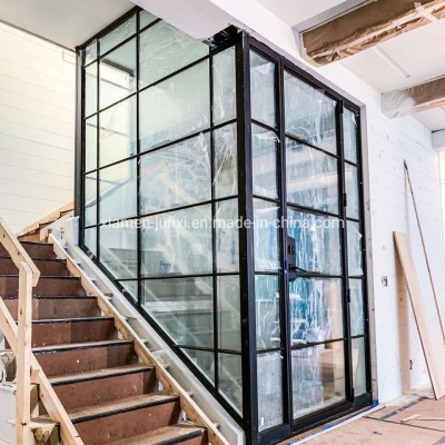 Inside Low Profile Steel Interior Window Partition Wall